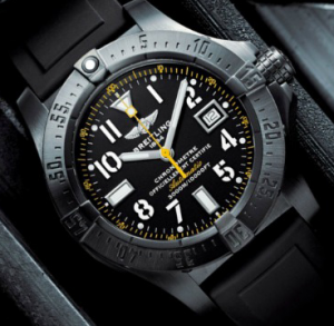 Special Breitling Avenger Seawolf Blacksteel Code Yellow Replica Watches